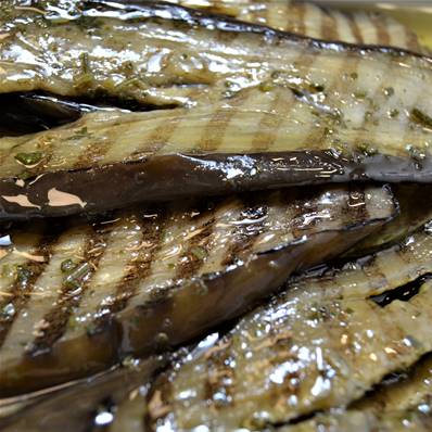 AUBERGINES GRILLEES