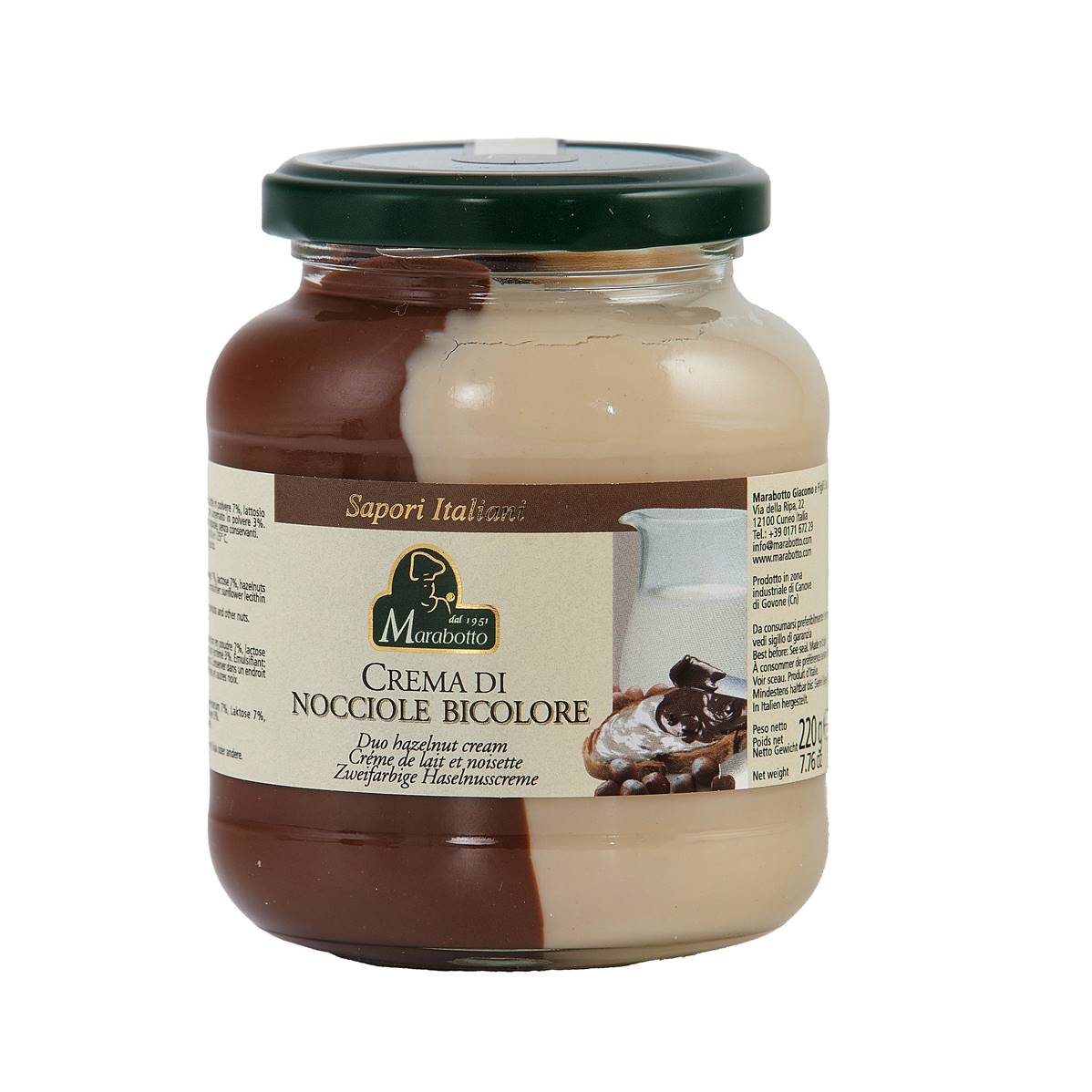 CREME DE NOISETTE BICOLORE