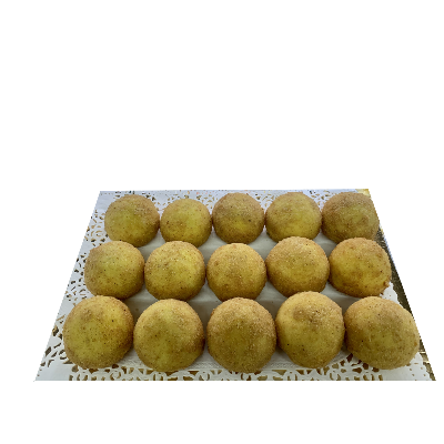 ARANCINI PISTACHE ET MORTADELLE