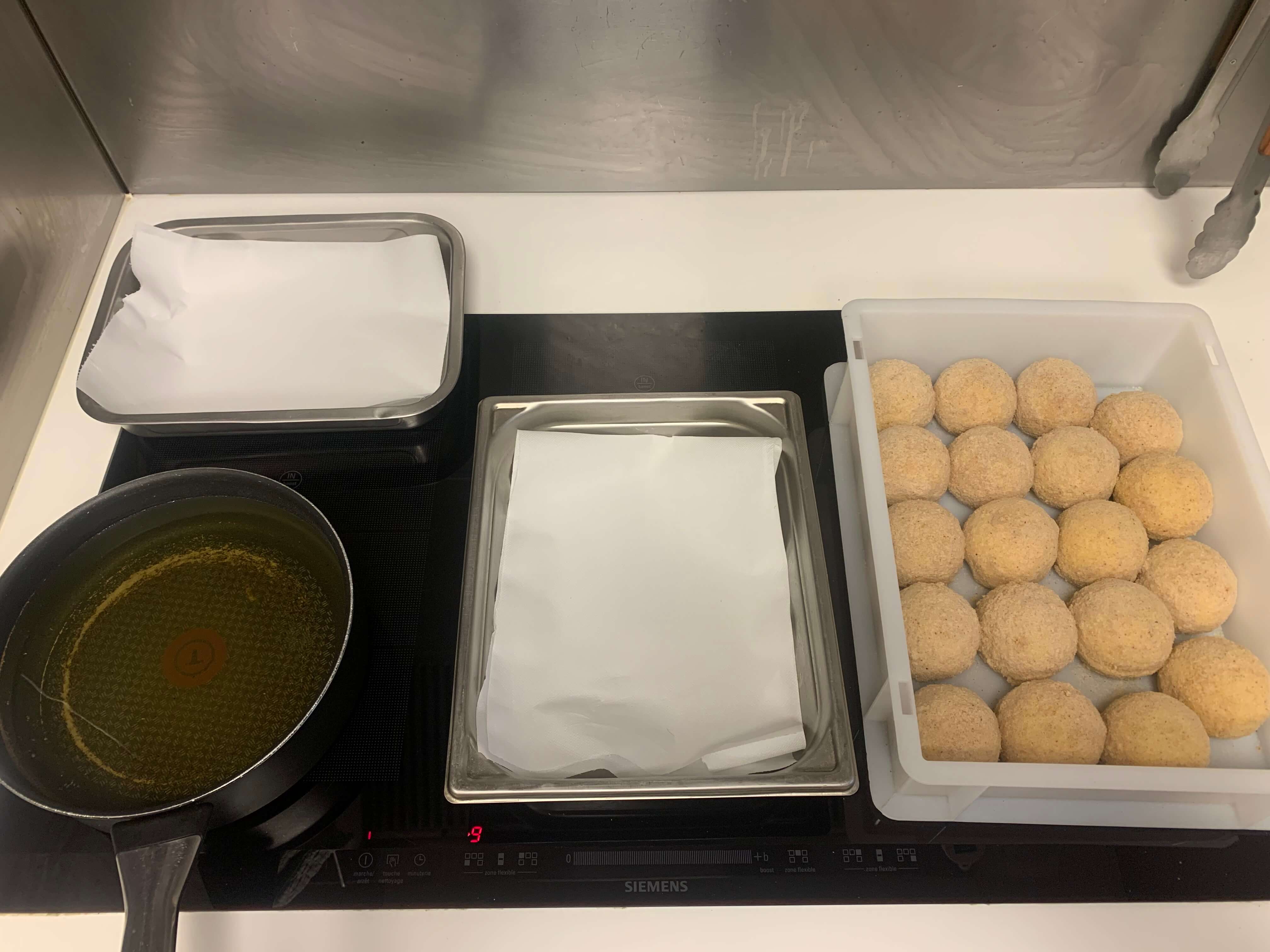 cuisson arancini